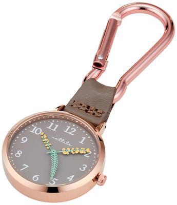 Pocket Watch Carabiner Watch Analog Furka Mimosa Gray [Fieldwork] GY050-4 Women's