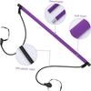 New Fitness Yoga Pilates Bar Cross Fitness Resistance Band Trainer Yoga Pull Up Bar Pull Rope Portable Home Gym Body Exercise
