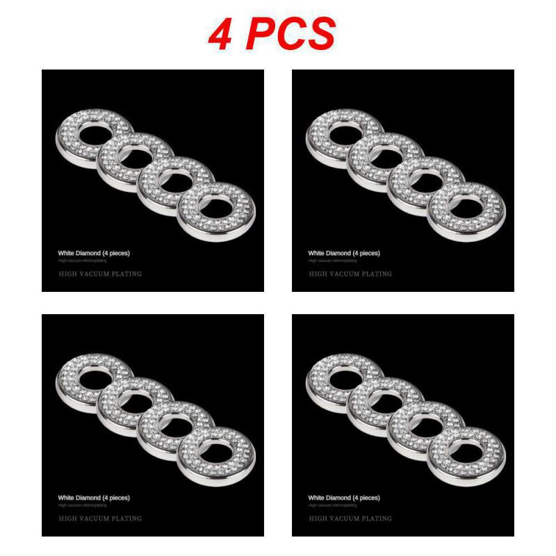 1~8PCS Door Lift Interior Trim Shining For Mercedes-benz Inner Door Lock Pull Cover Door Bolt Decorative Cover