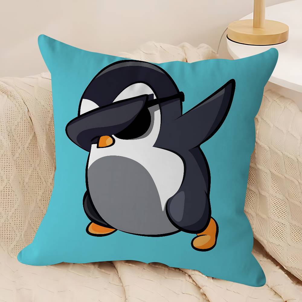 Süßes Pinguin-Kissenbezug-Design Kissenbezug Dekor Feiertagsdekorati