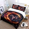 "Fiery Galaxy Aries Bedding Set" Bedding Duvet Cover Set Duvet Cover Pillowcases  (1 * Duvet Cover 2 * Pillowcases, without duvet insert)