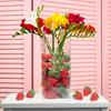 20Pcs Artificial Strawberry DIY Fake Fruit Set Plastic Simulation Fruits for Party Decor Home and Wedding Ornaments