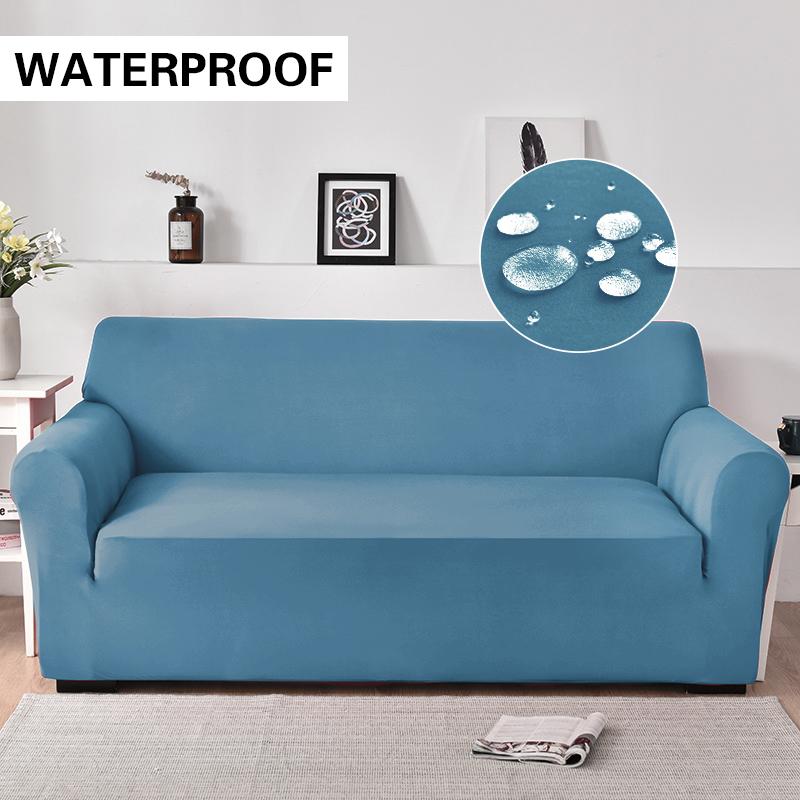 Waterproof Sofa Slipcover Anti Slip Stretch Sofa Covers For Living Room Furniture Protector Couch Cover Pets Dogs Friendly 1Pc
