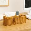 Woven Tissue Box Cover Breathable Design Tissue Dispenser New Paper Towel Holder  Desktop