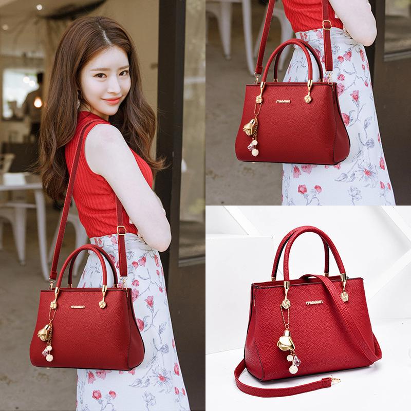 Women's Bag Fashion Mother Bag Women's 2025 Trendy Women's Bag Middle-aged Shoulder Crossbody Handbag Simple Women's Bag