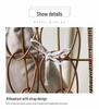 Removable Washable Solid Color Rattan Hanging Chair Cushion Set