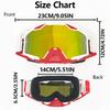 New Motorcycle Goggles, 100% Outdoor Ski and Cycling Eyewear, Racing and Off-road Helmet Goggles, Sports Eyewear