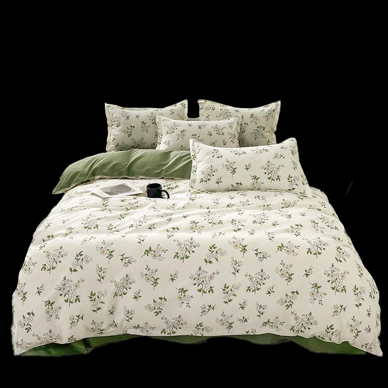PLOVER New Chinese Style Four-Piece Bedding Set