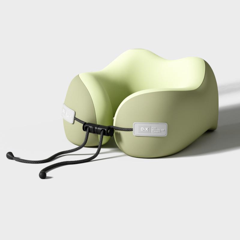 

Memory Foam U-Shaped Travel Neck Pillow - Portable Airplane Sleeping Support