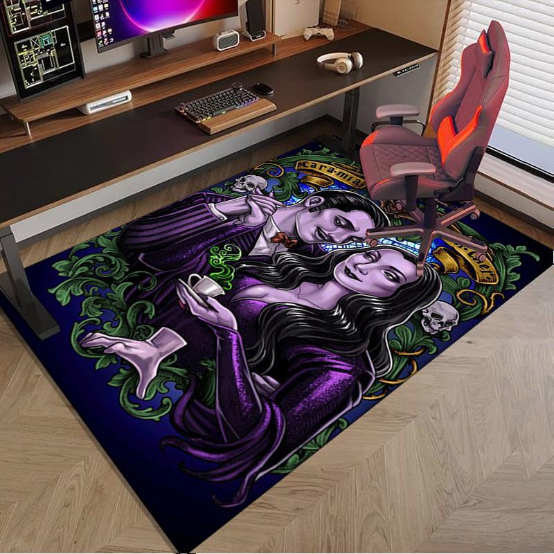Gothic Adams Carpet, Chair Rug,Rug for Office Bedroom living rooms, Doormat decor Fan Gift Christmas Gift