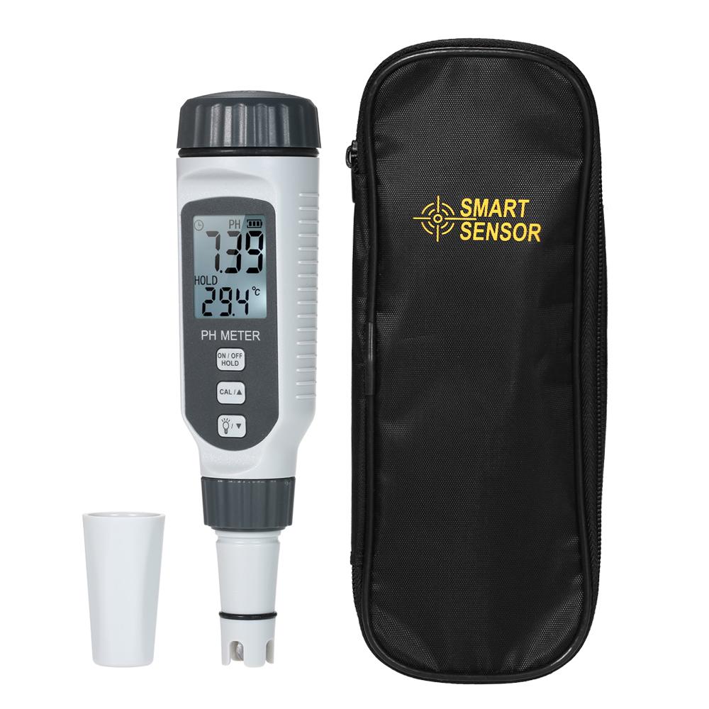 SMART SENSOR Professional pH Water Quality Tester High Precision Portable Pen Type pH Meter
