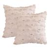 Soft Plush Pillowcase Halloween Bat Pattern Cushion Cover Living Room Sofa Bed Throw Pillow Cases Halloween Decorative 45X45cm