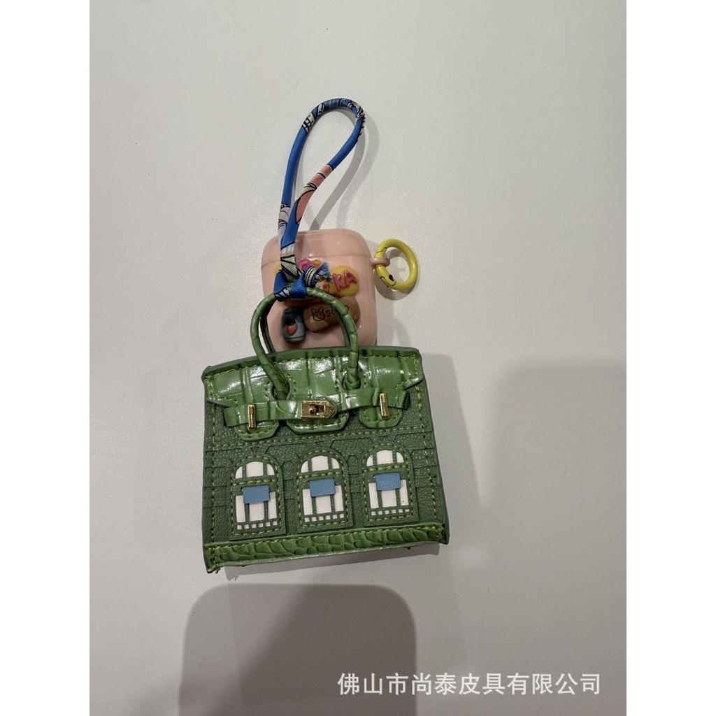 Mini Platinum House Pendant Cute Live Blind Box Pairing Pendant Car Key Pendant Headphone Bag Coin Purse