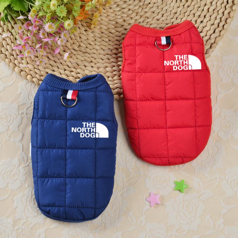 Pet Dogs Clothes Winter Cotton Vest Coats Plus Warm For Small Medium Dog Clothing Puppy French Bulldog Chihuahua Perro