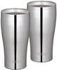 THERMOS Vacuum Insulated Tumbler Set, 400ml, Stainless Steel Mirror, JCY-400GP1 SM