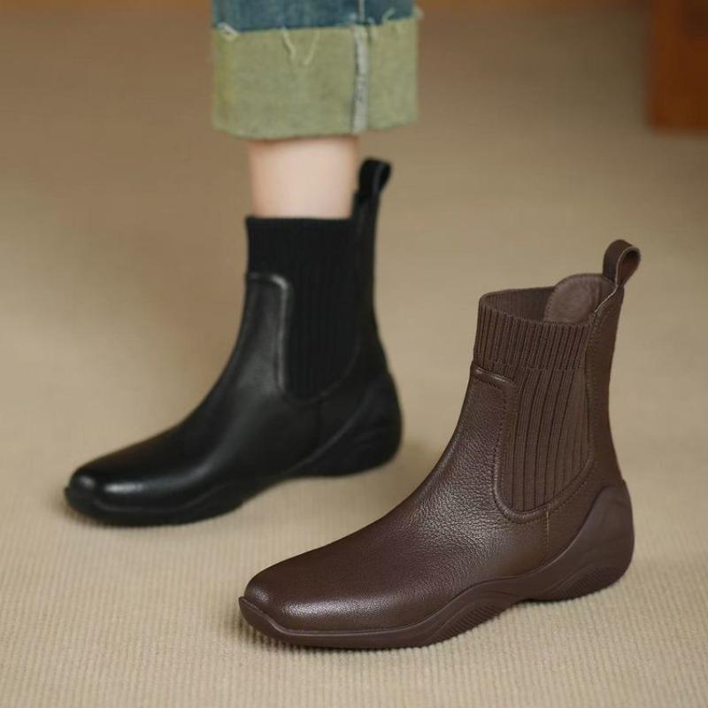 Soft-soled Women's Boots with Sports Soles, New Autumn and Winter Boots for Women, Flat Shoes