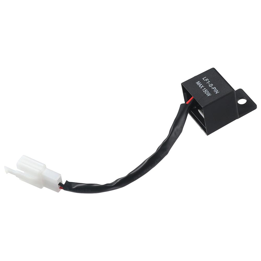 Electronic LED Flasher Relay with Wires, 12V Plug and Play Turn Signal Blinkers Relay Flasher Relay Wiring Connectors