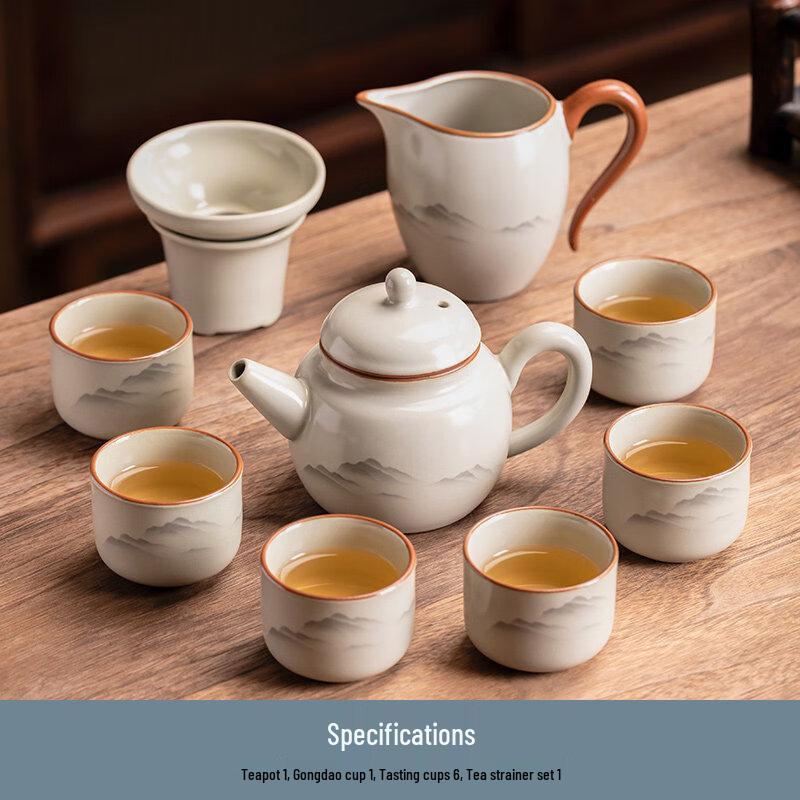 Ru Kiln 10-Piece Kung Fu Tea Set