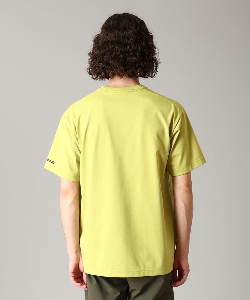 Urban Hike Graphic Short Sleeve PG3033 Bright Olive Oval Size S [Columbia] T-Shirt