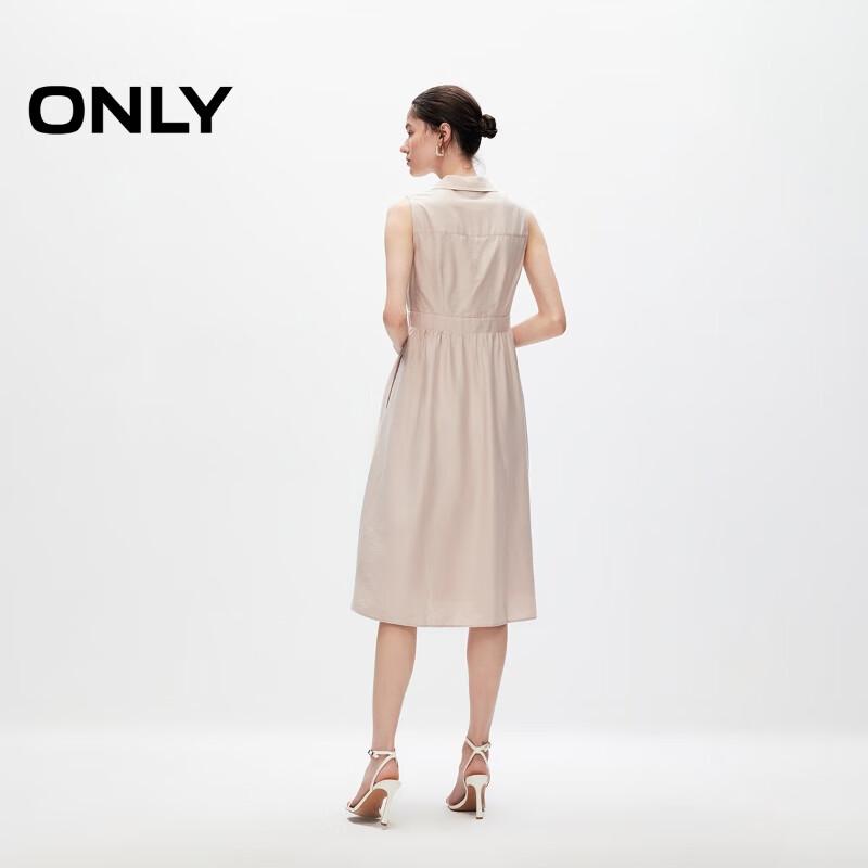 ONLY Women's 2024 Summer V-Neck A-Line Midi Dress