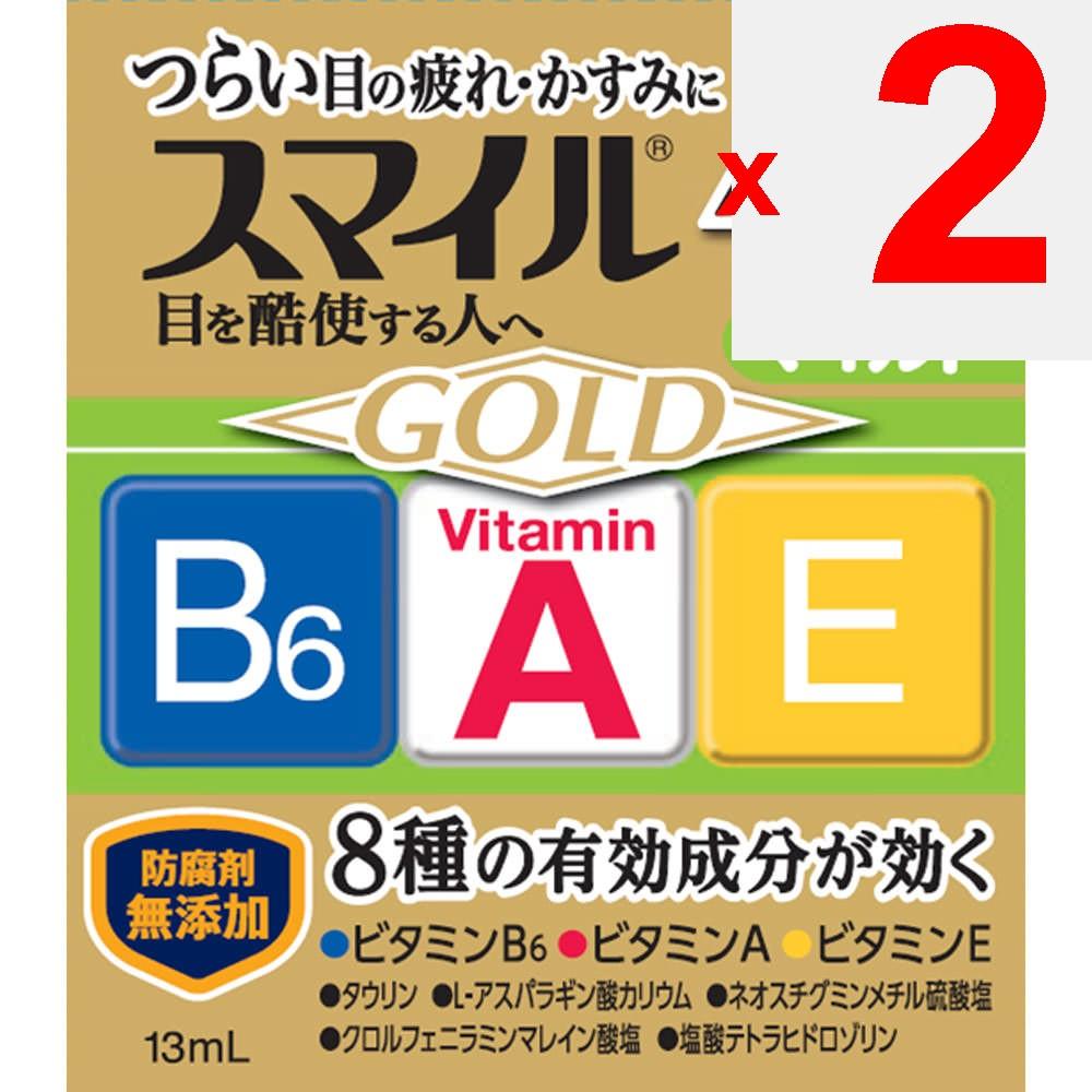 Lion Smile 40EX Gold Mild 13ml Eye Strain & Fatigued Eyes Eye Drops Indications: - Eye Fatigue - Blurred Vision (e.g., When Experiencing Excessive Eye