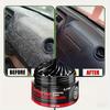 Car Black Interior Repair Cream Restore As New Shiny Seats Doors Dashboard Tires Steering Wheel Universal Cover Set