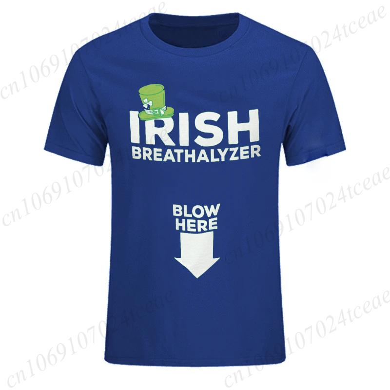 Irish Breathalyzer T-Shirts Saint Patricks Day Funny Irish T-shirt Party Drinking Shirt Mens Funny St Patricks Day Tees