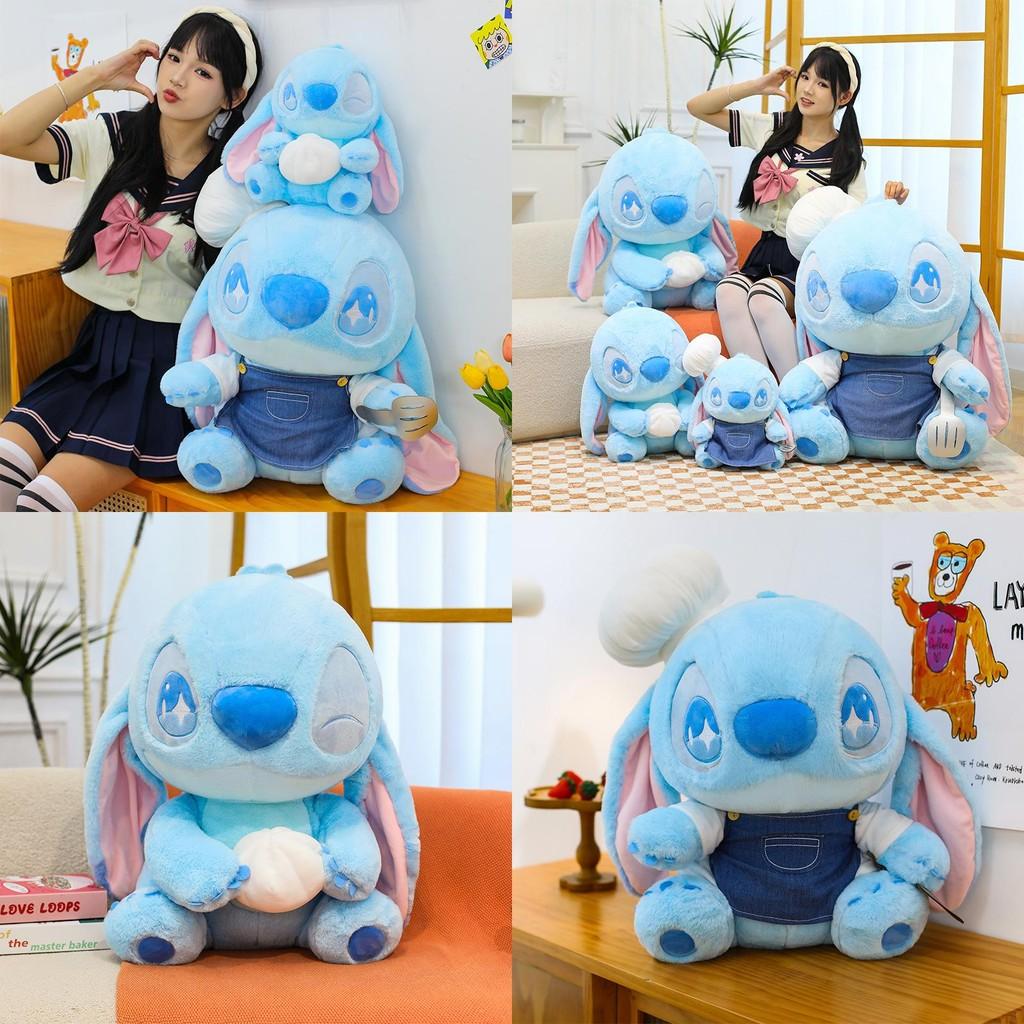 Lilo Stitch Plush Toy Cat Stuffed Animal With Pp Cotton For Kid Collectors