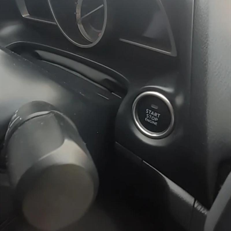 For Mazda CX30 cx 30 3 Accessories 2020 2021 2022 2023 2024 2025 IGNITION START STOP ENGINE RING TRIM COVER Interior Garnish