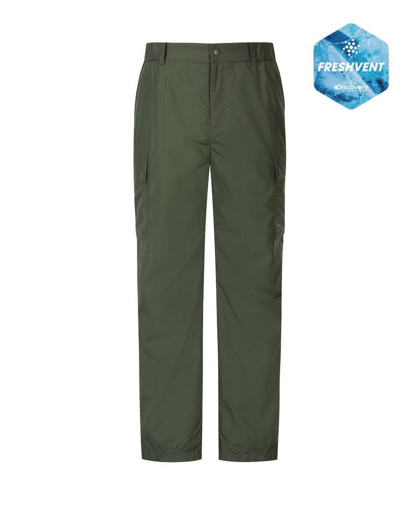 DISCOVERY EXPEDITION Freshvent Men'S Tapered Cargo Pants (N/Khaki)