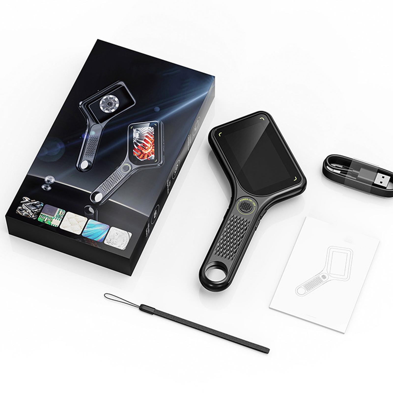 

Портативный цифровой микроскоп с 8 светодиодами, 500-кратным увеличением, автофокусом для оценки ювелирных изделий и детального наблюдения