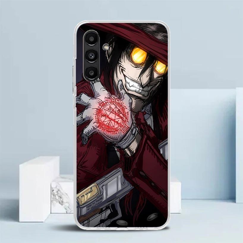 A-Alucard Hellsing Anime Cover for Samsung Galaxy A17 A37 A57 A16 A26 A36 A56 A15 A14 A55 Phone Case A13 A53 A25 A35 A24 A34 A23