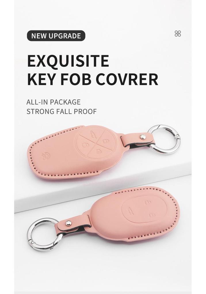 Nio Key Case Cover: Compatible with ES6, EC6, ES8, ET5, ET7, EC7, ES7 - Simple Protective Keychain