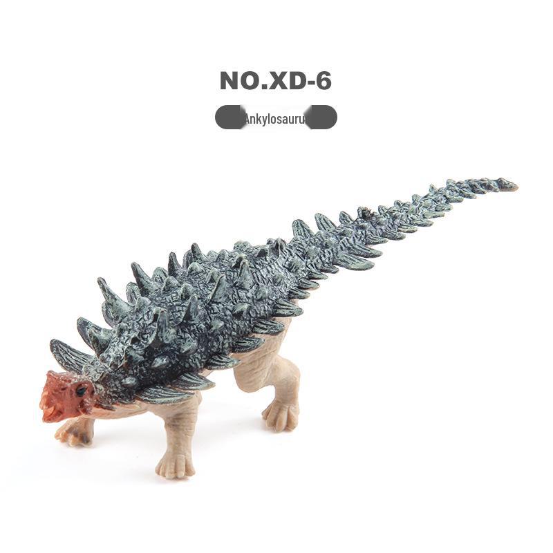 Children's Dinosaur & Animal Figurine Set: Mini Solid Models of Triceratops, Velociraptor, and More