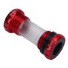 Mountain Bike Chain Wheel Bottom Bracket Thread Integrative Crankset Bearings (Black)