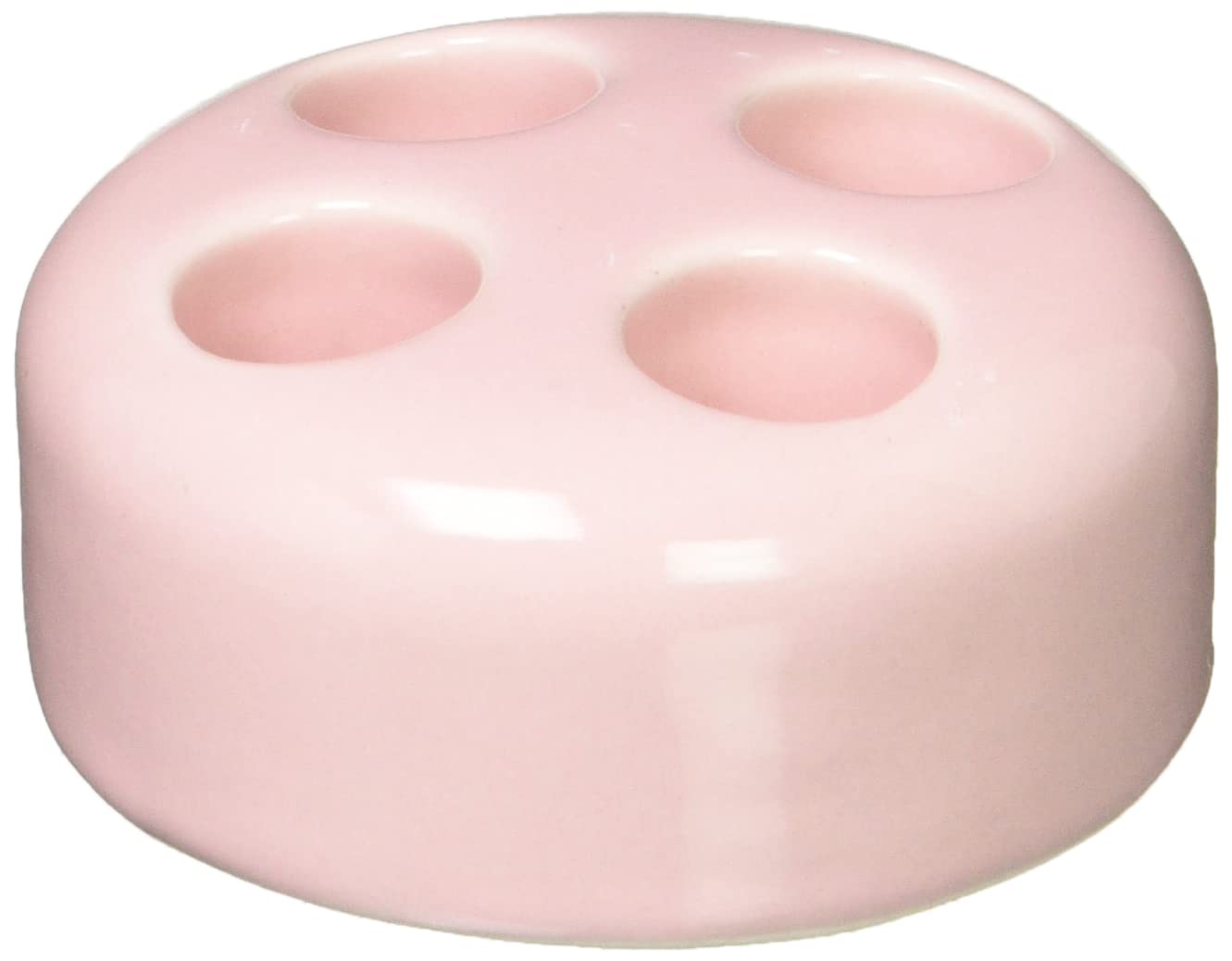 

Yamazaki Jitsugyo Toothbrush Stand Tooth Brush Stand Plain Round Pink 2616