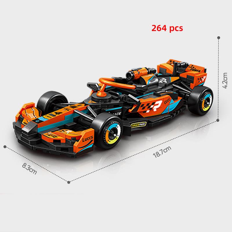 Креативные Скоростные MOC Городские Транспортные Средства Суперкары Гоночные Автомобили Ралли Строительные Блоки Наборы Кирпичей Украшение DIY Конструкторы