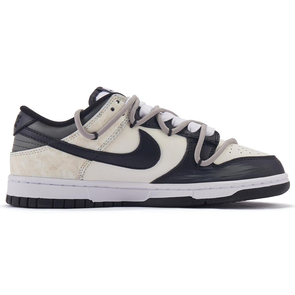 Nike Scarpe Skateboard Dunk Criticism Low top GS Nero Bianco Giallo CW1590-100(Team98-)