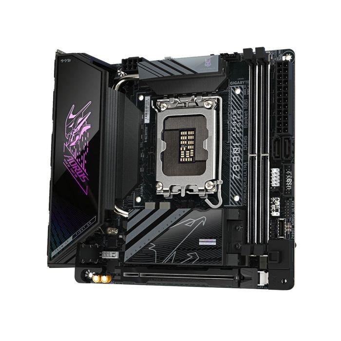 Carte mère - gigabyte - z890i aorus ultra - format mini-itx - chipset intel z890 - wifi 7 intégré