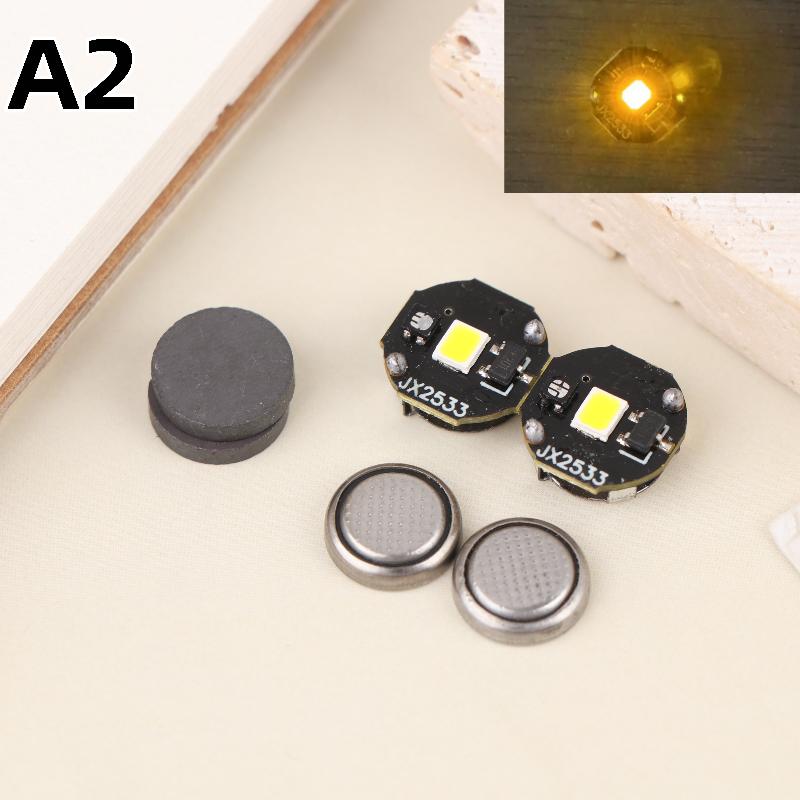2ks LED Světlo Mikrovlnný Magnetický Spínač Osvětlovací Čip Animace Ruční Výroba Plus Světelný Model Hračka Bezdrátová Lampa