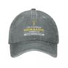 Amateur Ham Radio Grandpa Fathers Day Unisex Baseball Cap Distressed Washed Caps Hat Outdoor Soft Sun Cap