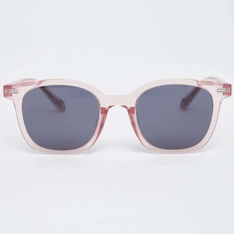 

aloeyewear [ALO] AL3302 1515 Rilsun Clear Wellington Frame Transparent Pink Sunglasses
