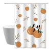 JINRUN Bathroom Thickened Waterproof Curtain Mildew Proof Shower Curtain Shower Partition Curtain Shower Curtain Bathroom Curtain Free Perforation