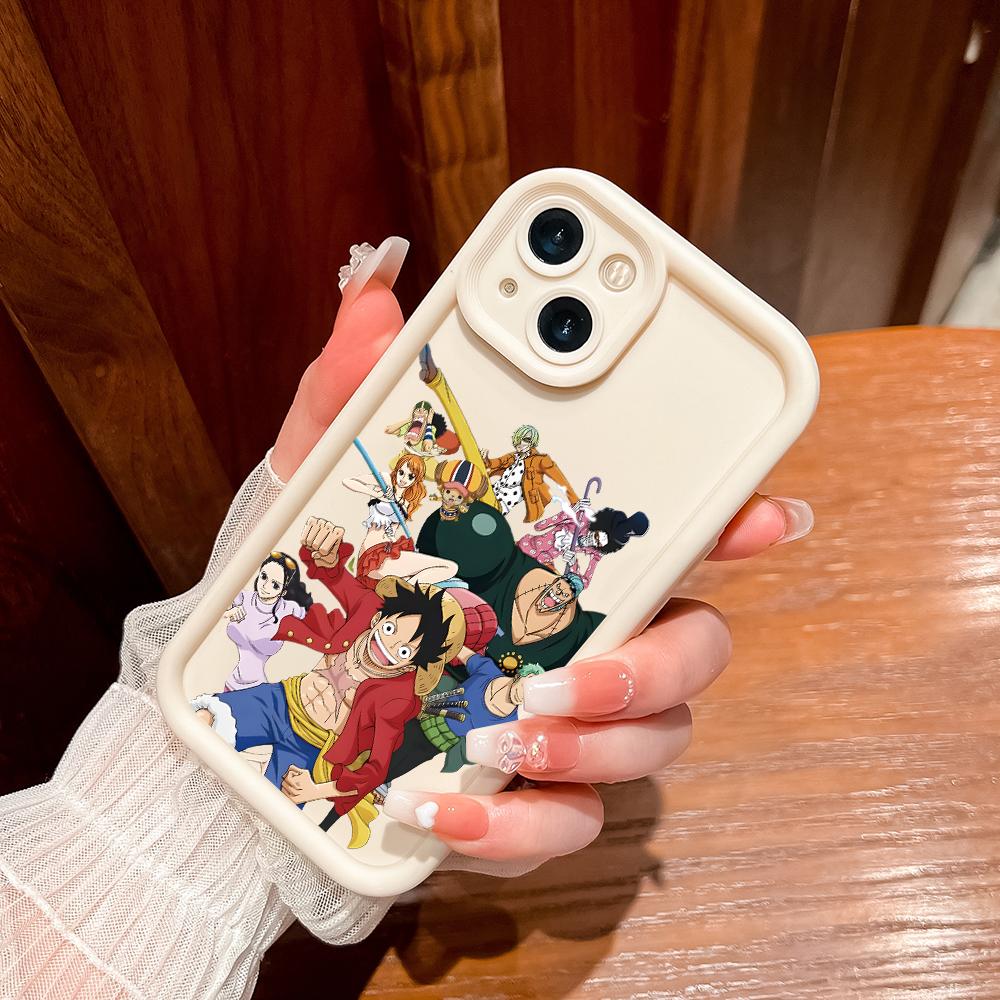 Weiche Silikon-Quadratleitern-Cartoon-Muster Vollständiger Kameraschutz Stoßfeste Hülle für Huawei Honor Xiaomi Redmi Samsung