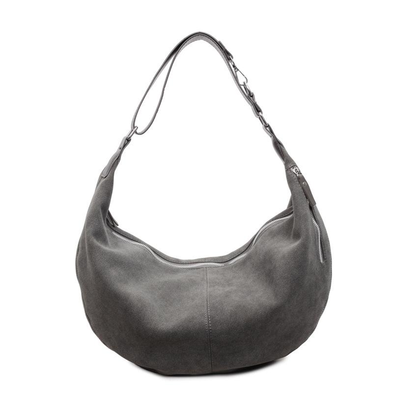 

Crossbody Bag, Single-shoulder Bag, Dumpling Bag, Personalized Commuting Underarm Bag серый