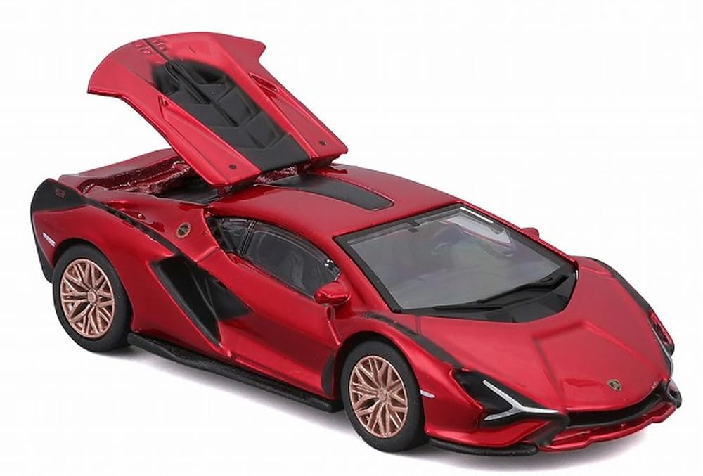 Kyosho Maisto Scale SI Lamborghini FKP37 Red Finished Model MS15706R 1/64 Sián