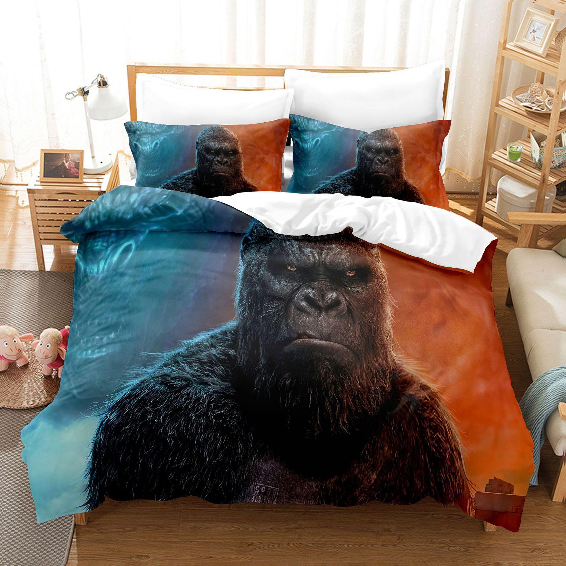 

Digital Printing 3D Three-Dimensional Children S Three-Piece Set, Duvet Cover, Pillowcase, Home Textile Bed Sheet Kit 70 * 133