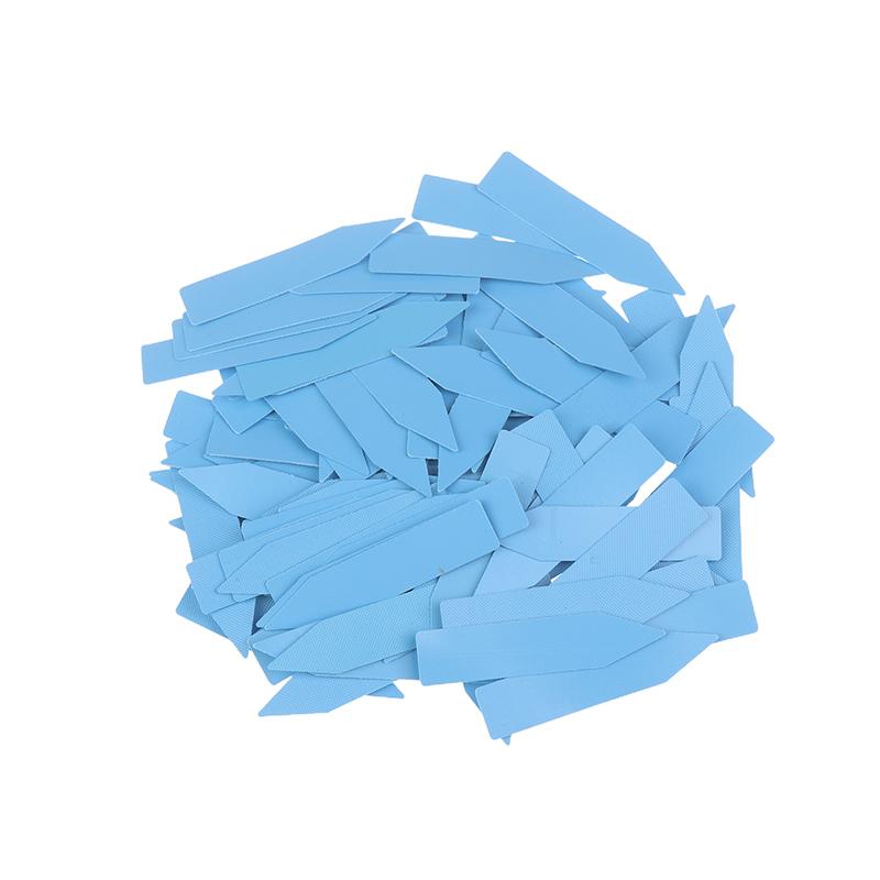 

100 шт. этикетки для садовых растений аксессуары для растений цветочные горшки пластиковые этикетки для растений маркеры для питомников этикетки для рассады инструменты для самостоятельного изготовления синий