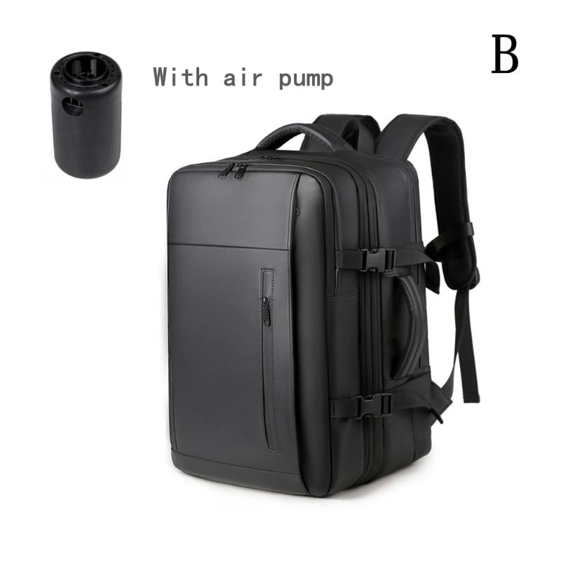 

Дорожній чоловічий вакуумний компресійний рюкзак для бізнесу, рюкзак для 16-дюймового ноутбука, водонепроникний шкільний рюкзак для активного відпочинку, для походів, для насосів