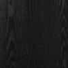 Ottoman Bed Frame Black Oak 203 x 120 x 25 cm
